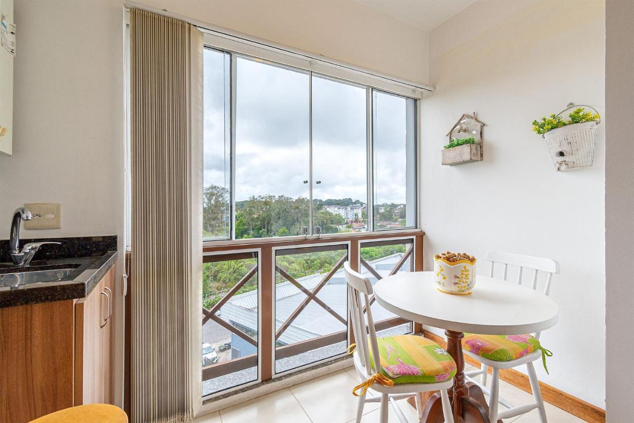 Apto Don Basílio no centro de Canela, excelente custo benefício Apartamento Exterior foto
